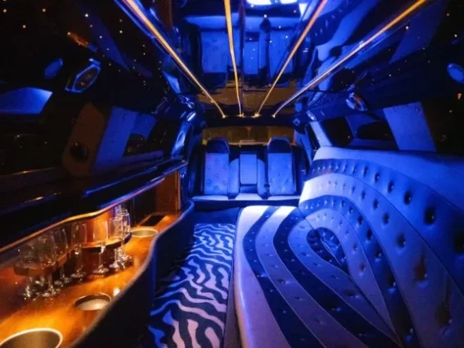 Affitto limousine Roma interno